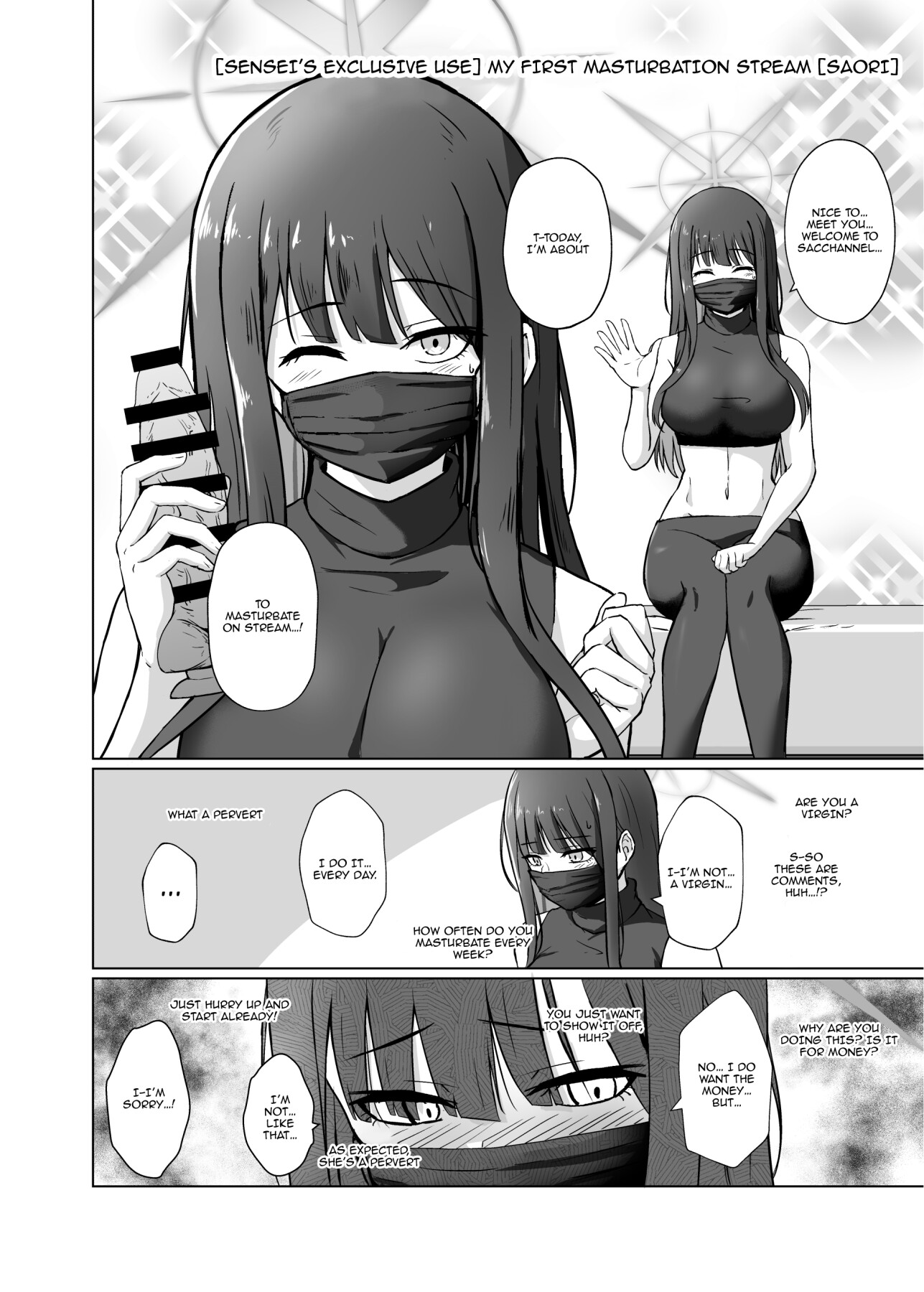 Hentai Manga Comic-Saori Yearns For Love - I LOVE + Saori And Sensei From Now On-Read-32